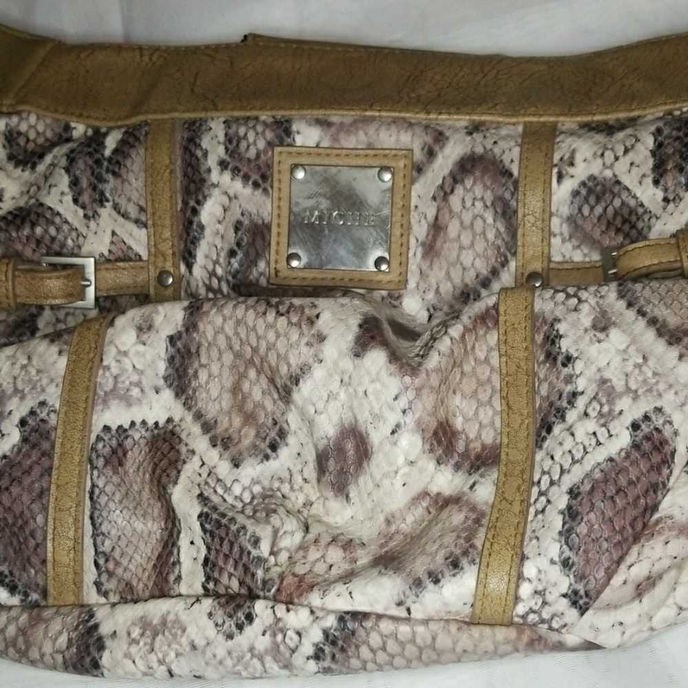 Miche Snake Print Textured Shell - image 2